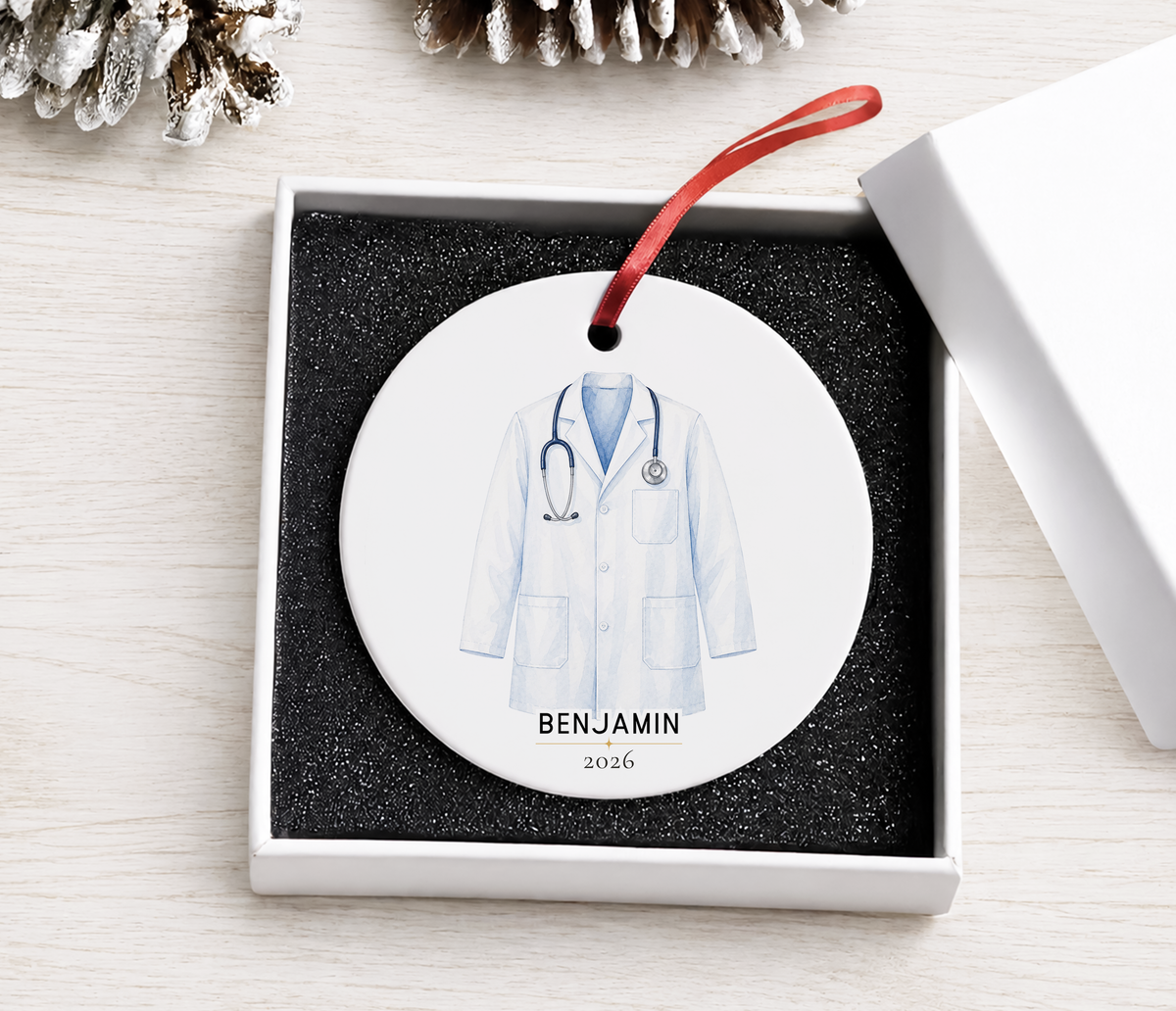 Personalized Ornament for Doctors