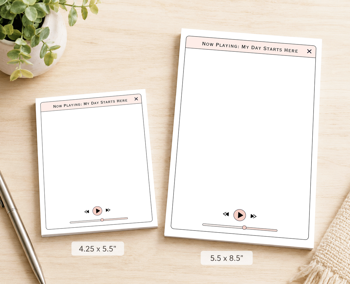 Music Player Notepad