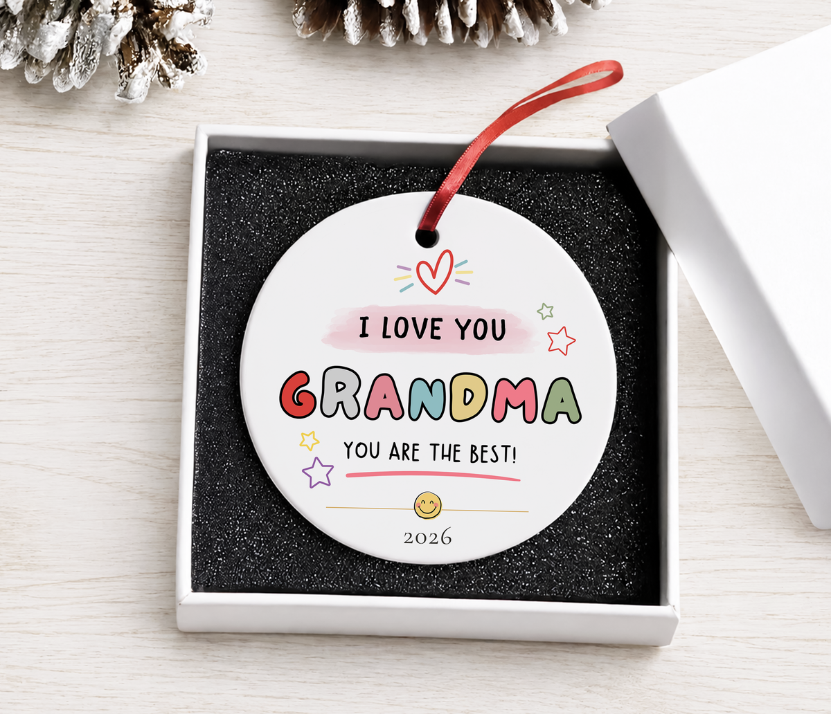 Personalized Ornament for Grandma