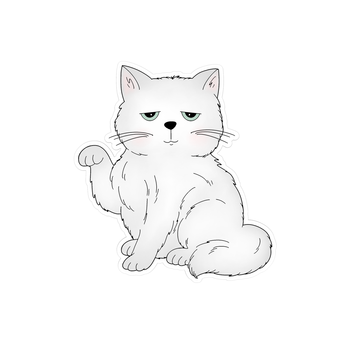 Flirting Cat