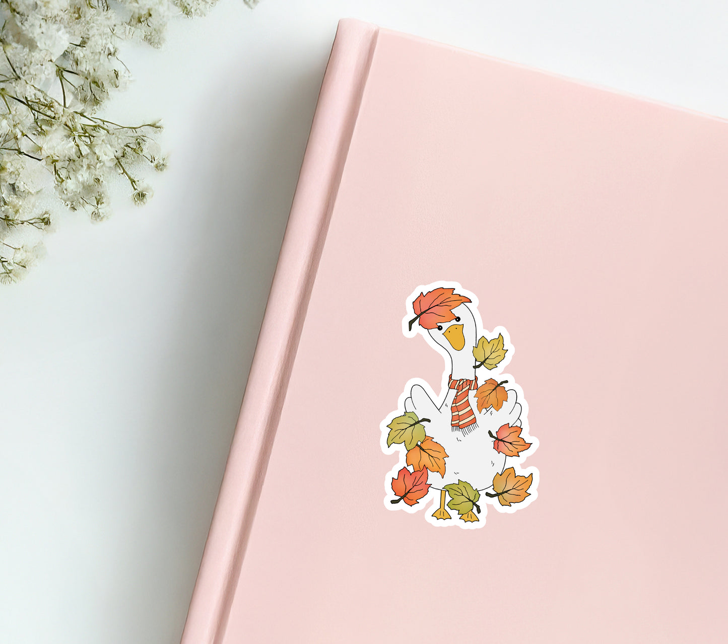 Falling Leaves Silly Goose