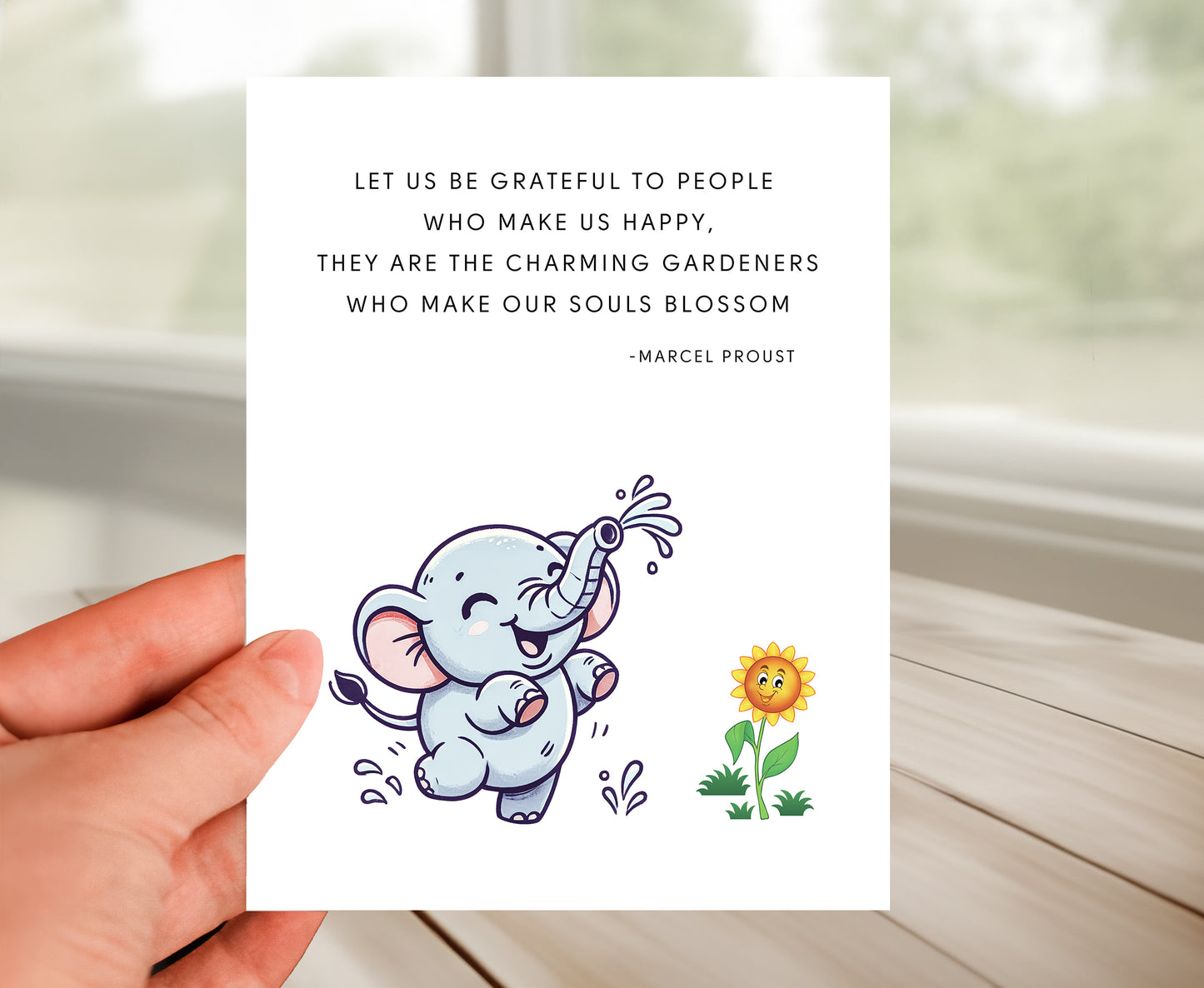Appreciation Card - Make Our Soul Blossom