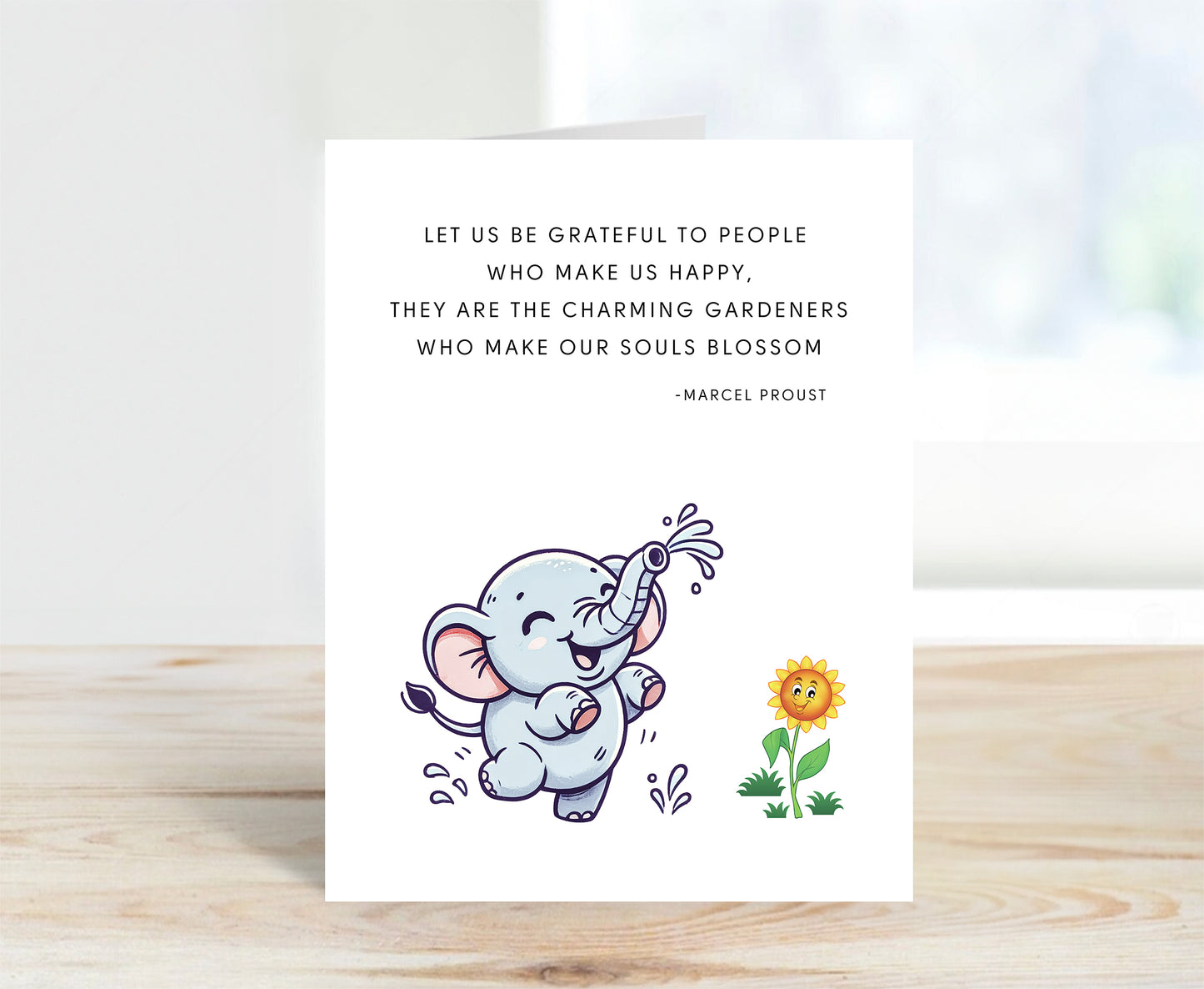 Appreciation Card - Make Our Soul Blossom