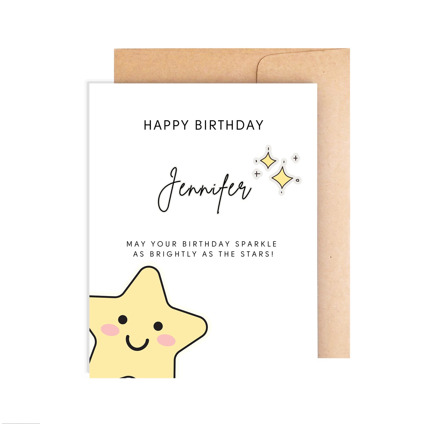 Personalized Birthday Card