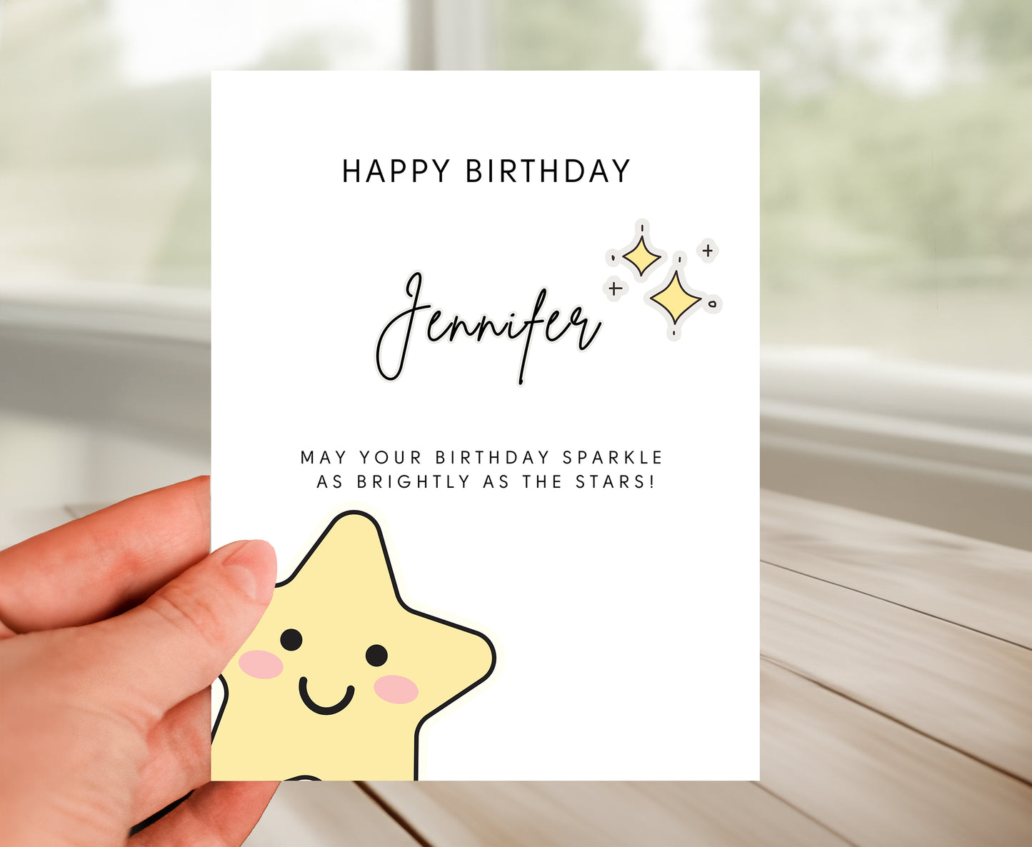 Personalized Birthday Card