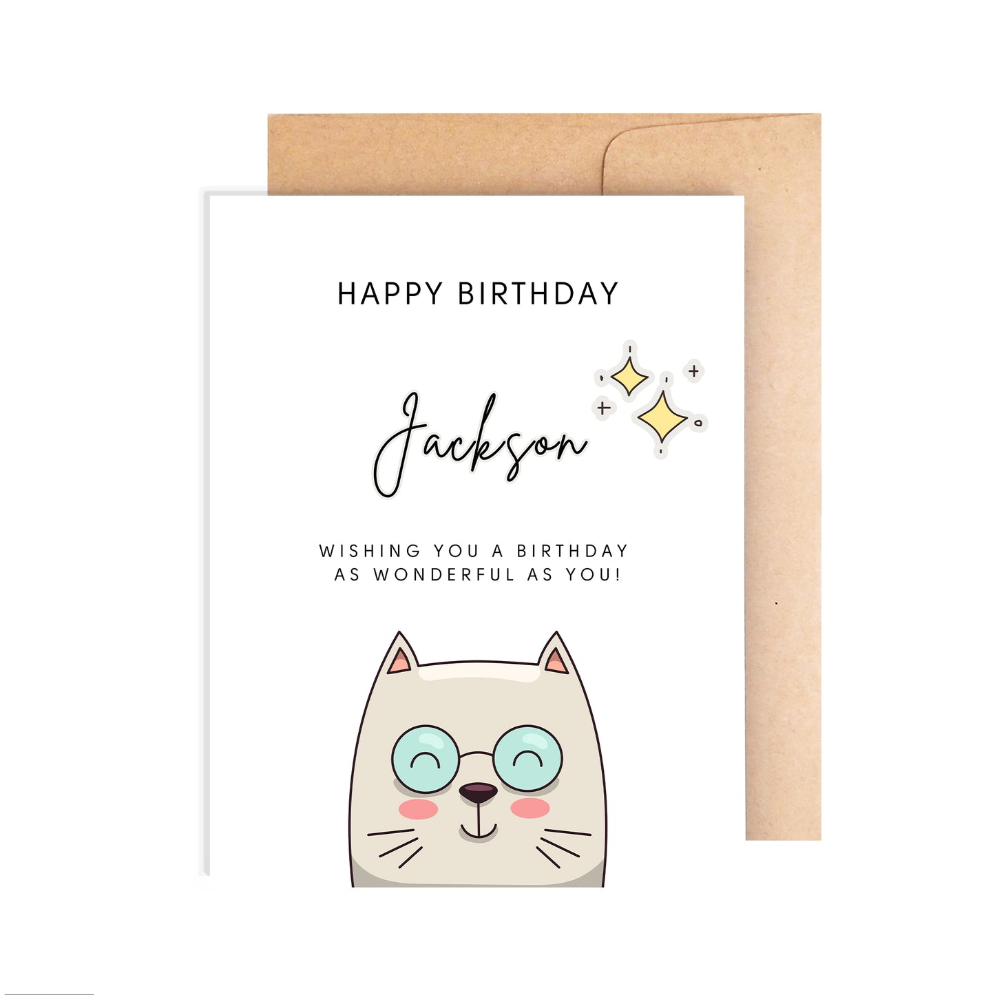 Personalized Birthday Card