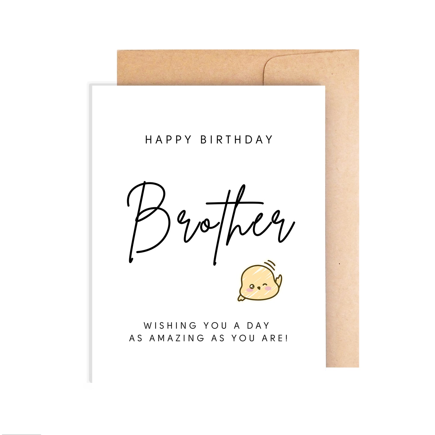 Happy Birthday Card for Brother