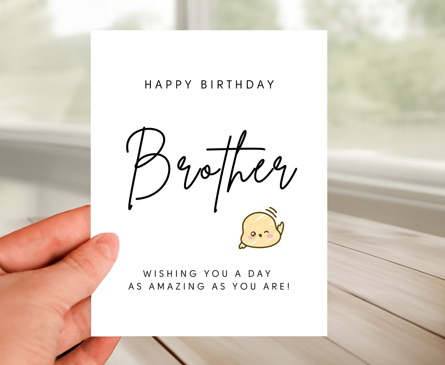 Happy Birthday Card for Brother
