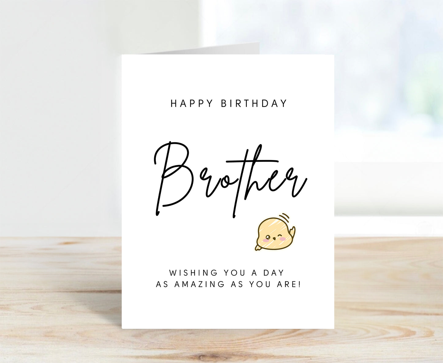 Happy Birthday Card for Brother