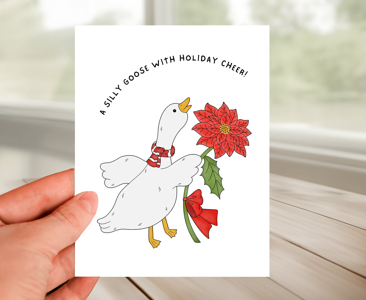 Silly Goose Holiday Card
