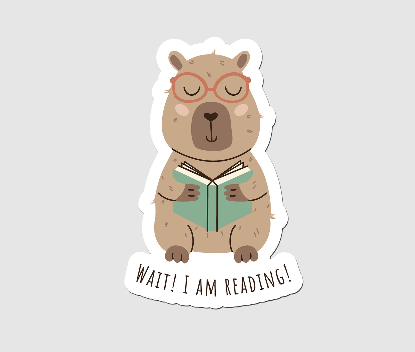 Capybara - WAIT! I AM READING