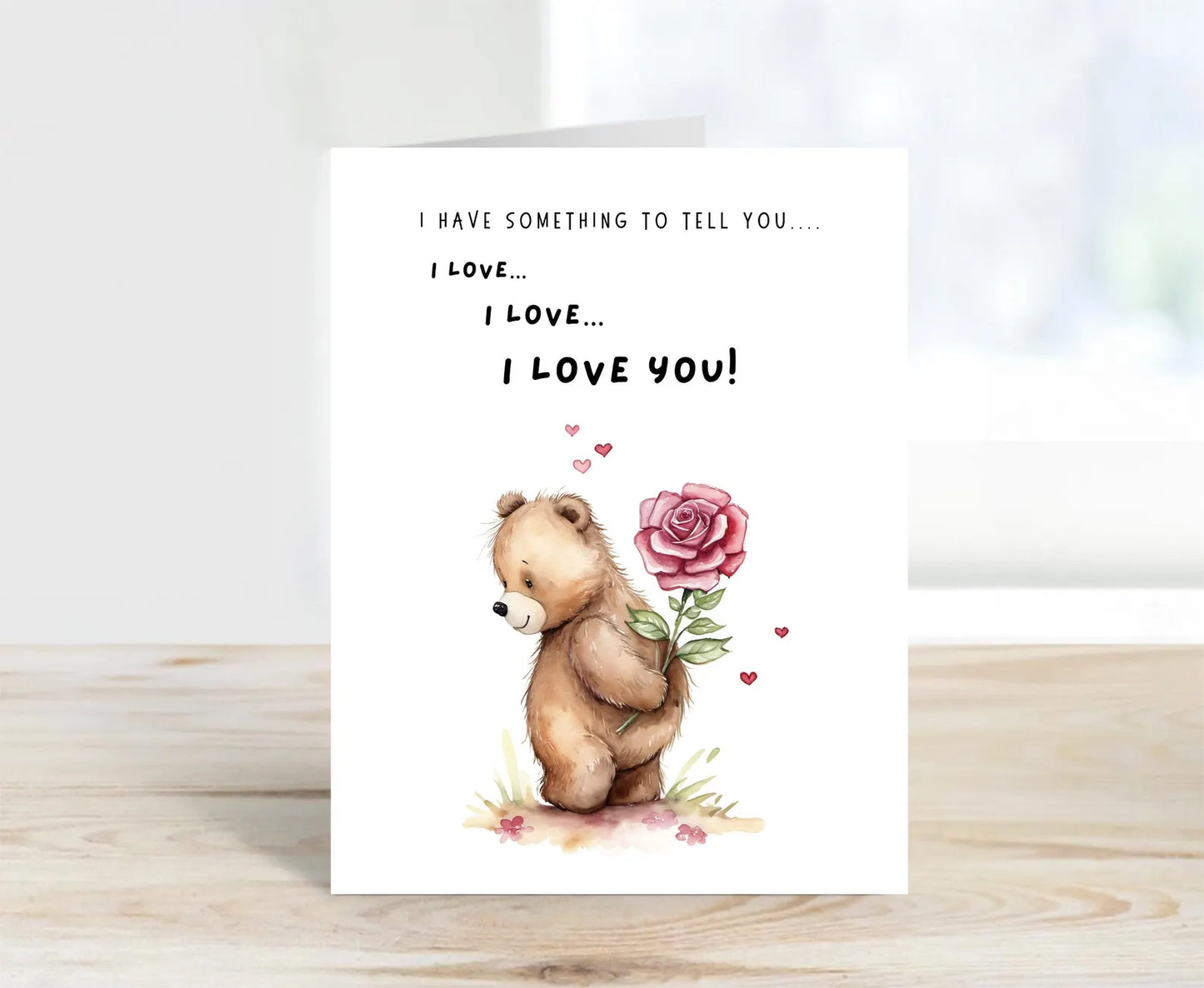 Anniversary Card - Something To Tell You