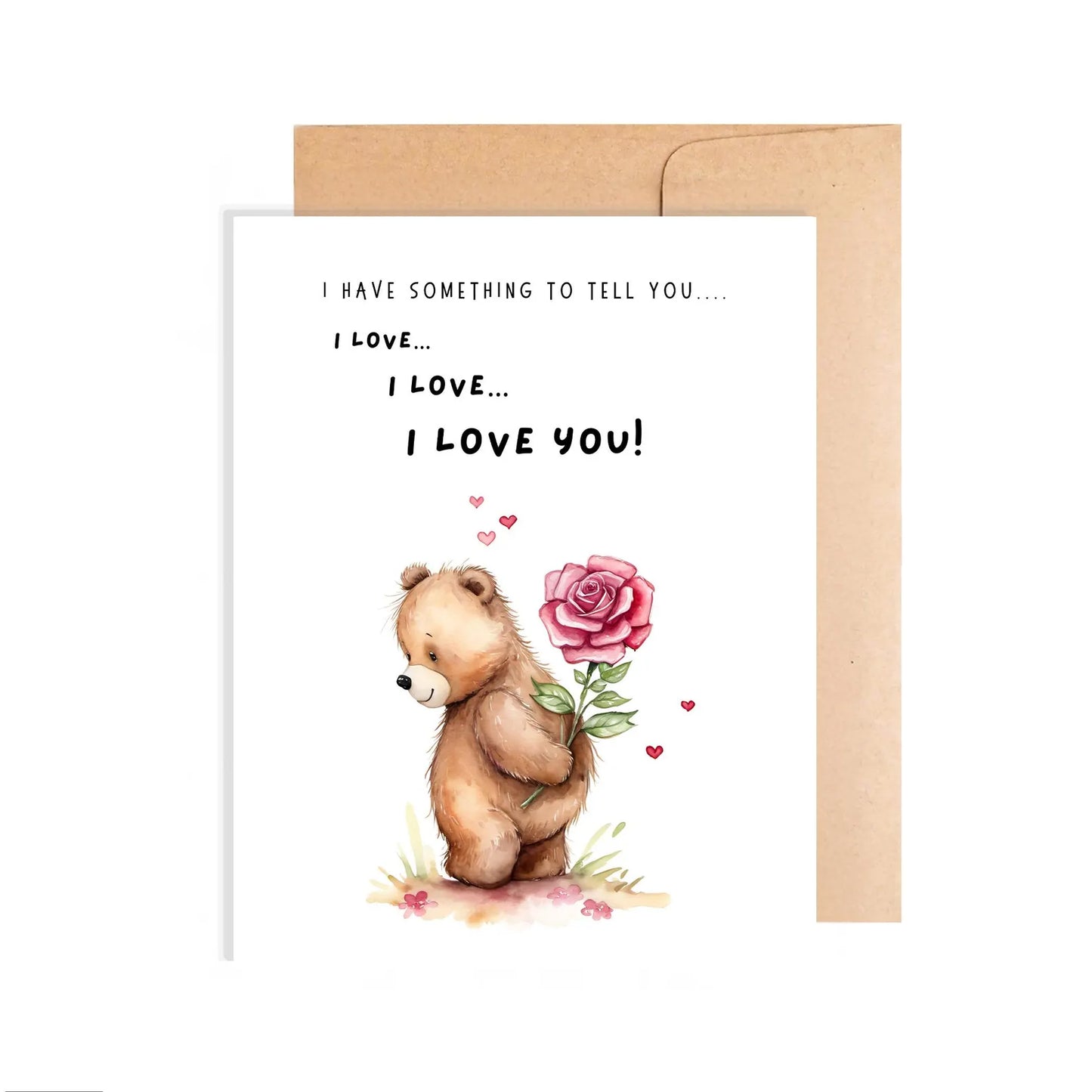 Anniversary Card - Something To Tell You