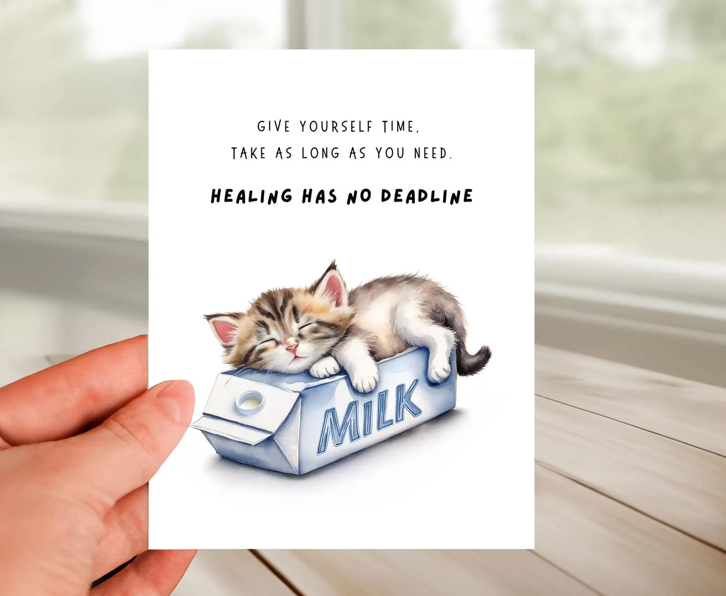 Empathy Card - Give Yourself Time