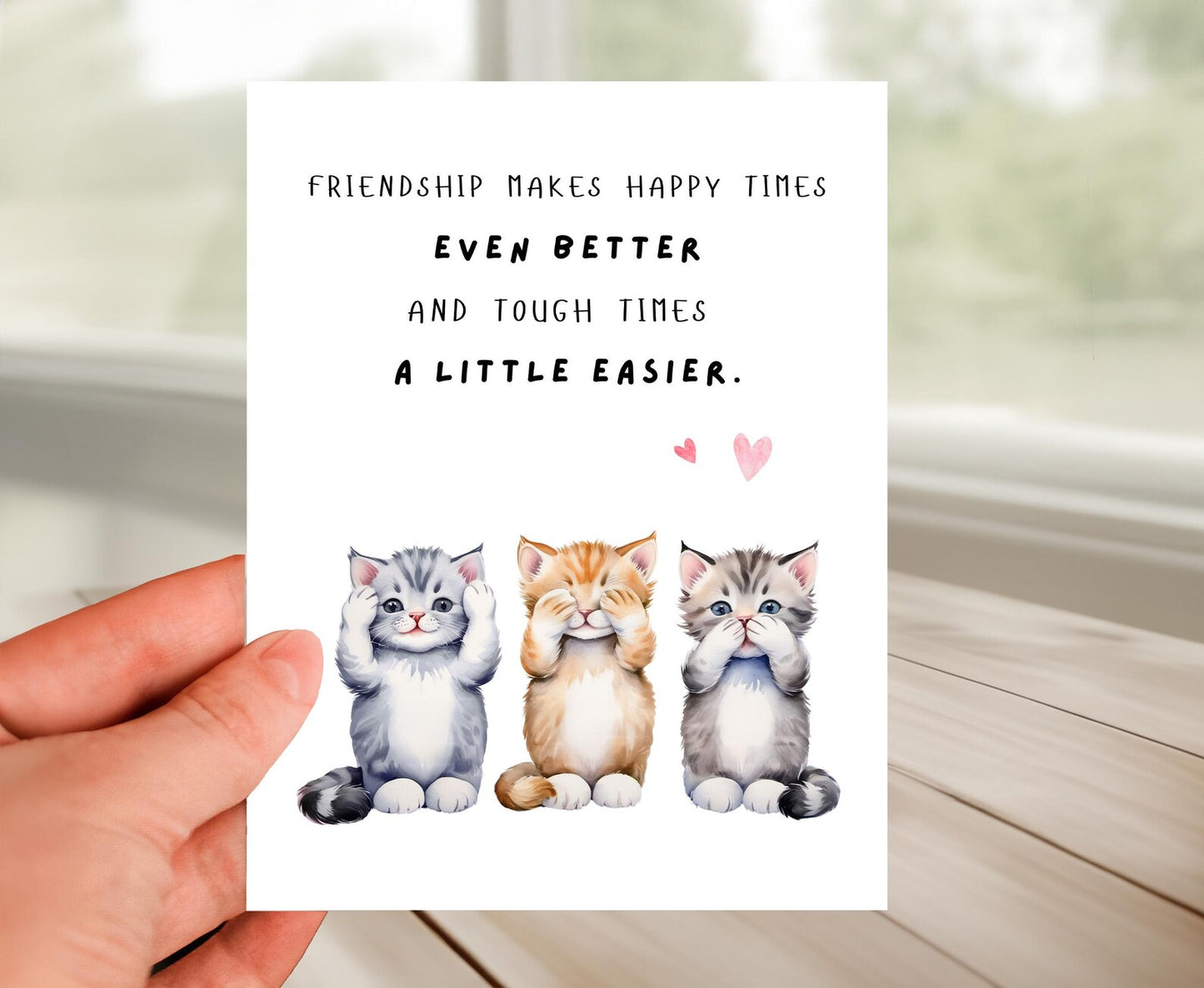 Friendship Card - Happy Times Even Better