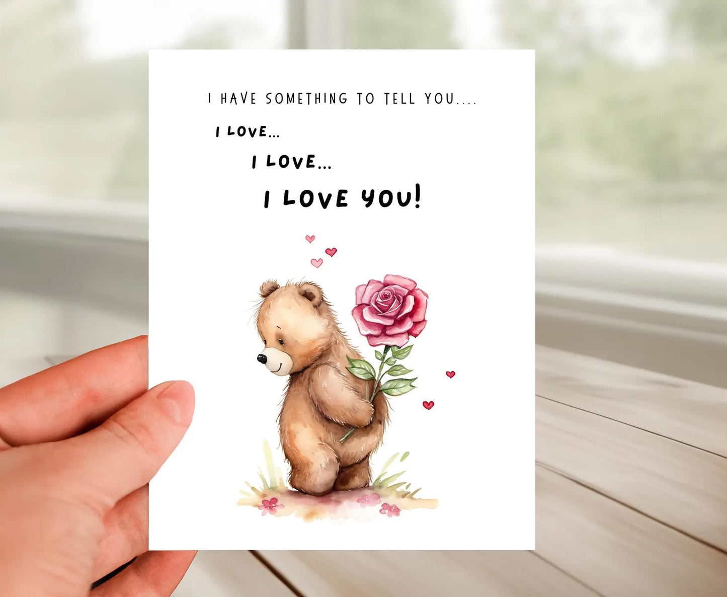 Anniversary Card - Something To Tell You