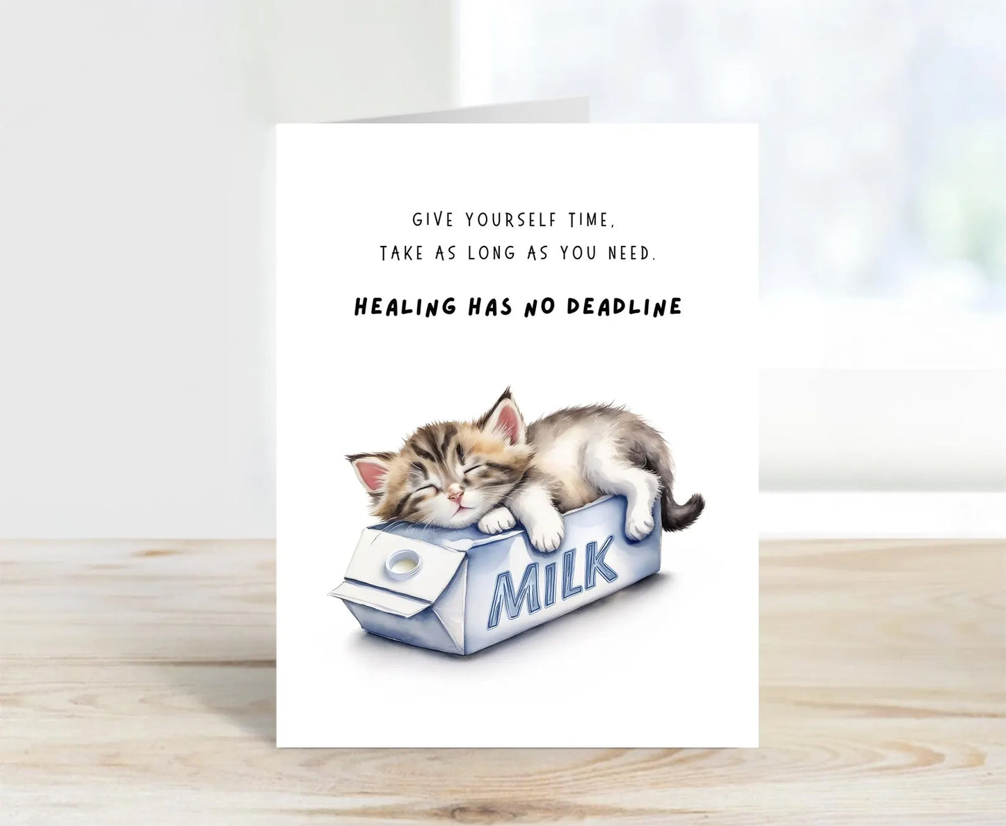 Empathy Card - Give Yourself Time