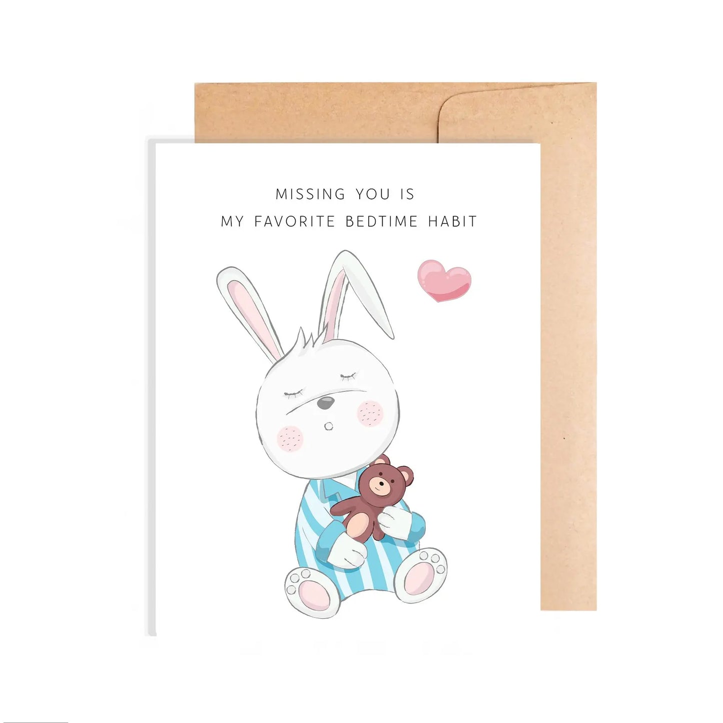I Miss You Card