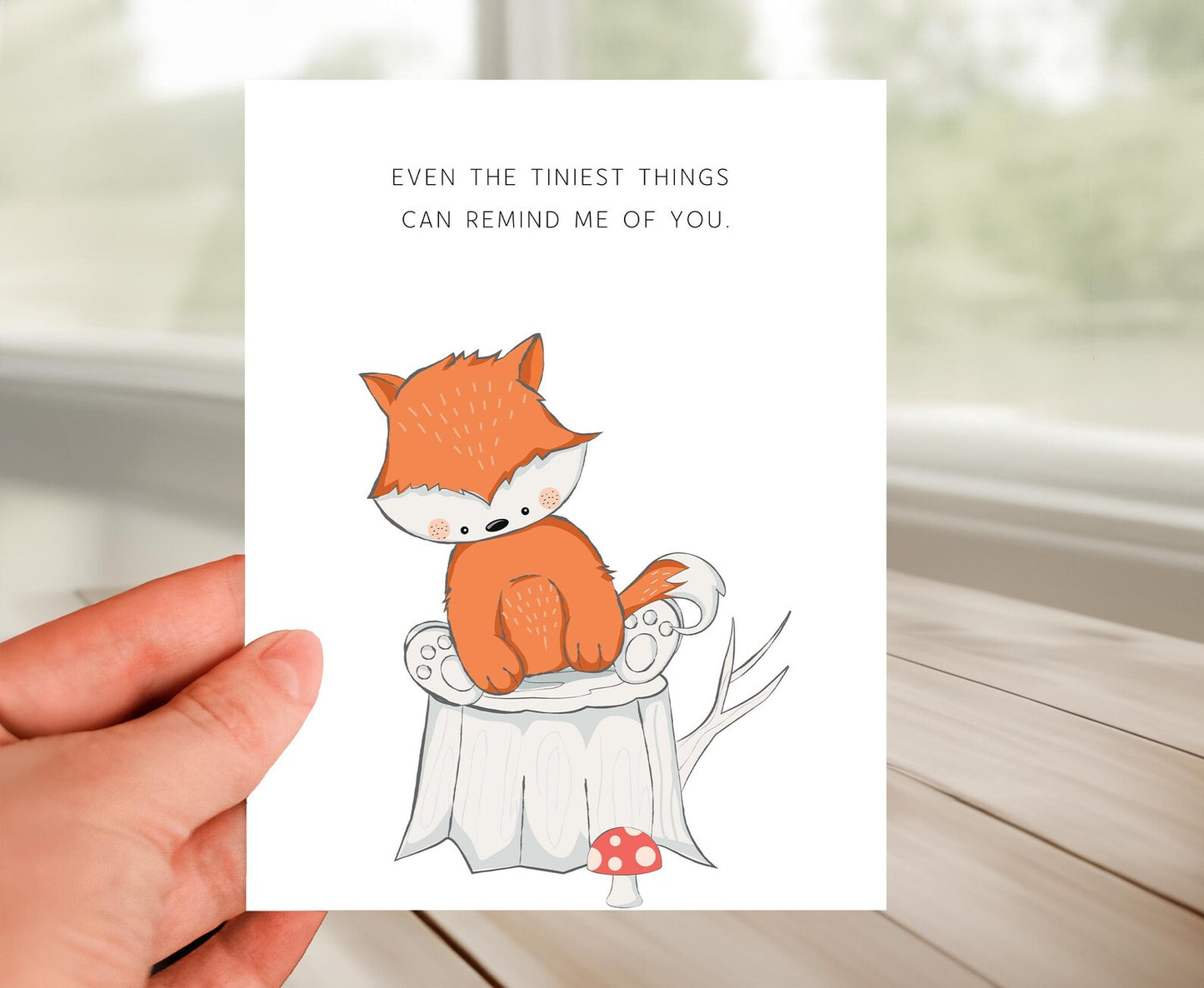 Miss You Card