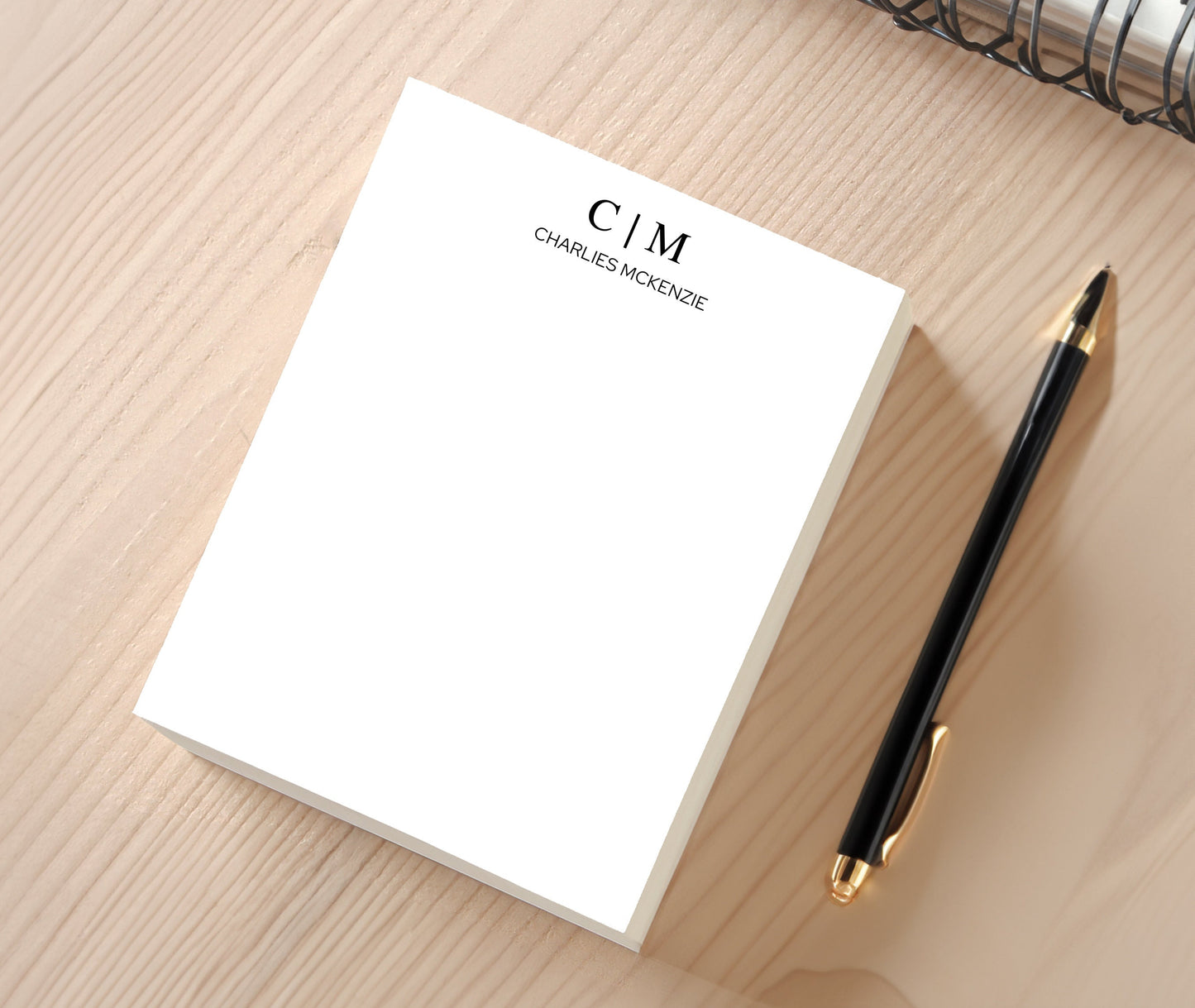 Personalized Notepad - Custom Stationery Gift