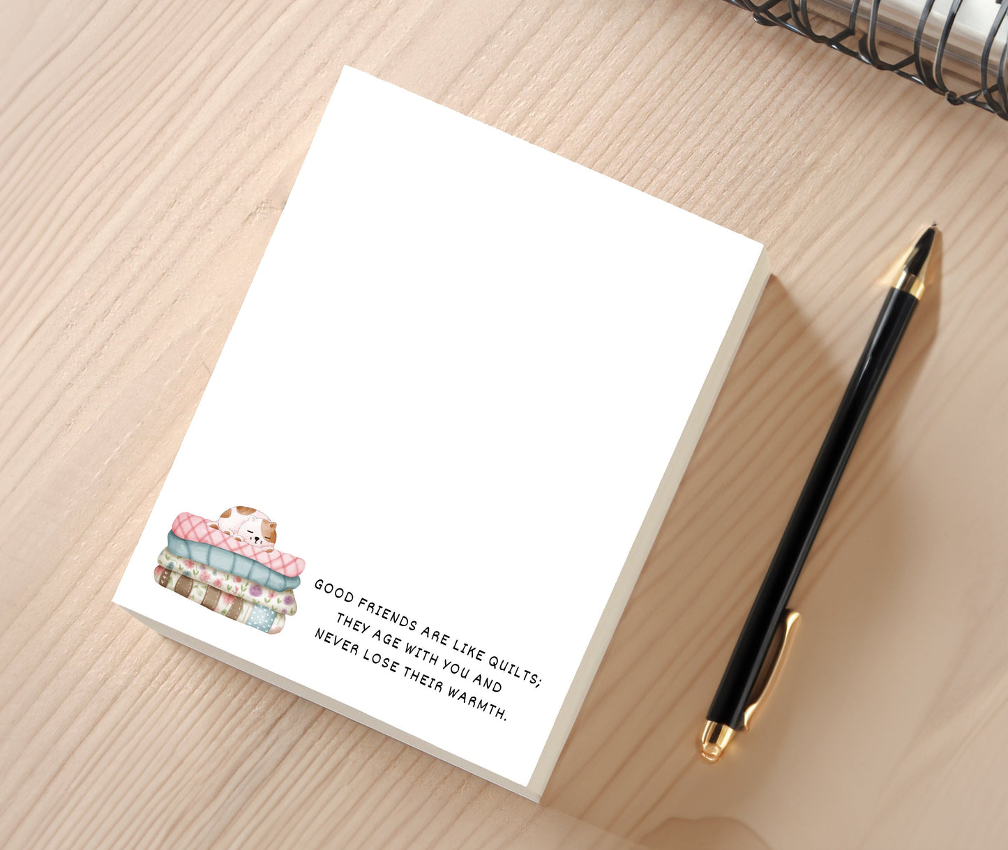Friendship Notepad - Whimsical Friendship Theme