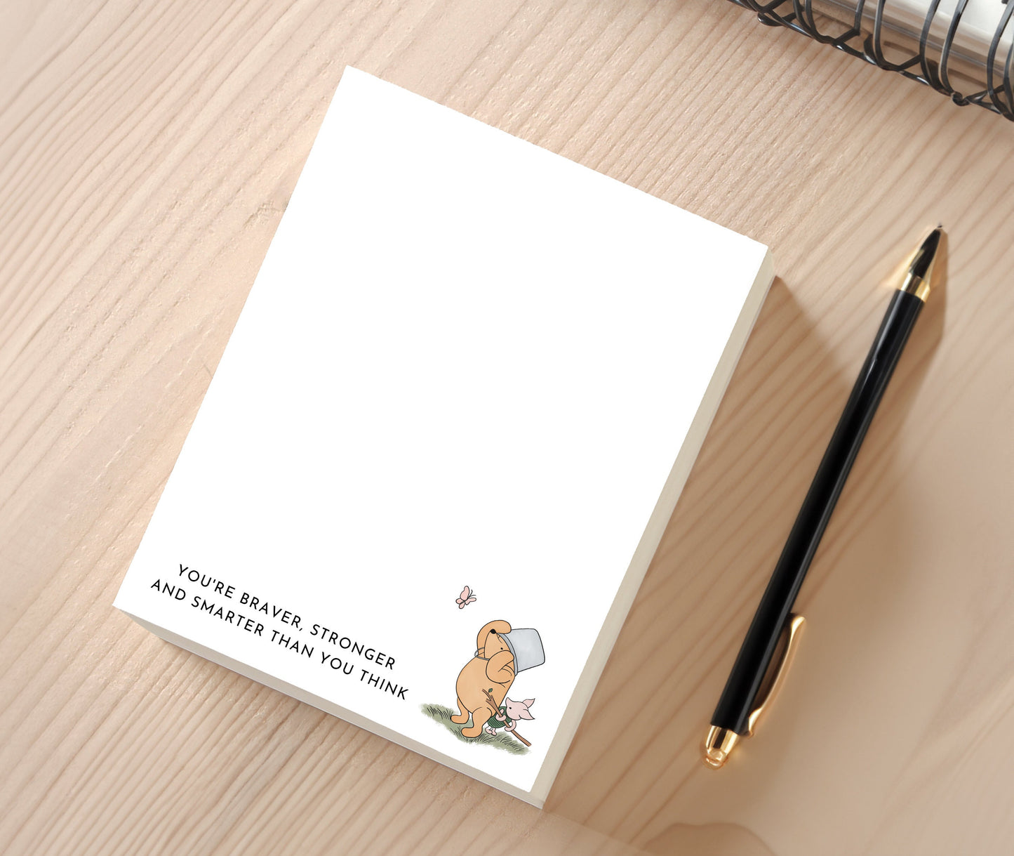 Notepad - "You Are Stronger,"