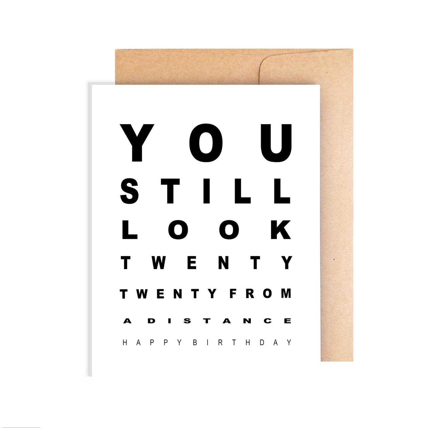 Happy Birthday Card - You Still Look Twenty Two