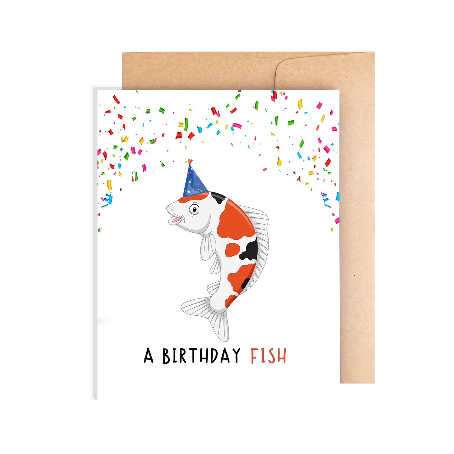 Happy Birthday Card - Birthday Fish
