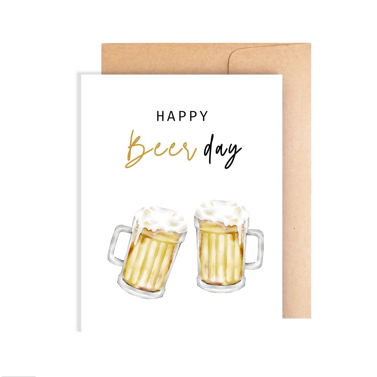 Happy Birthday Card - Beer-Day
