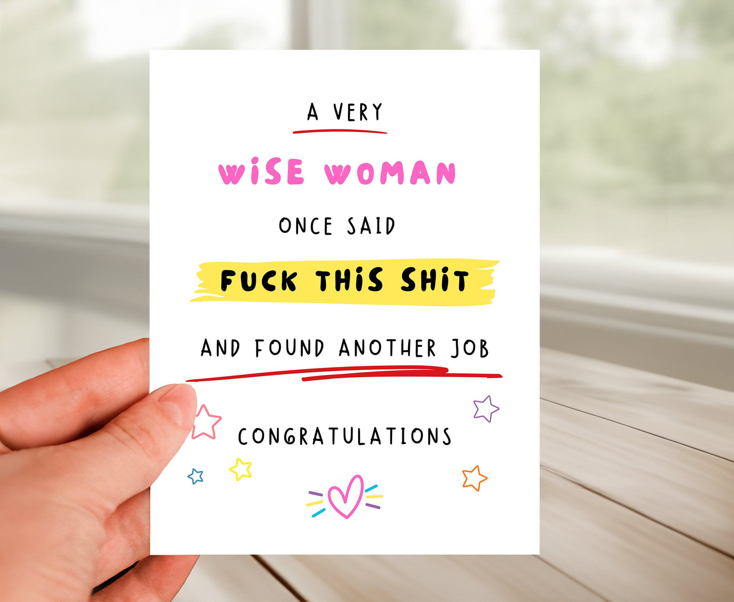 Congrats Card - Finding A New Job Card