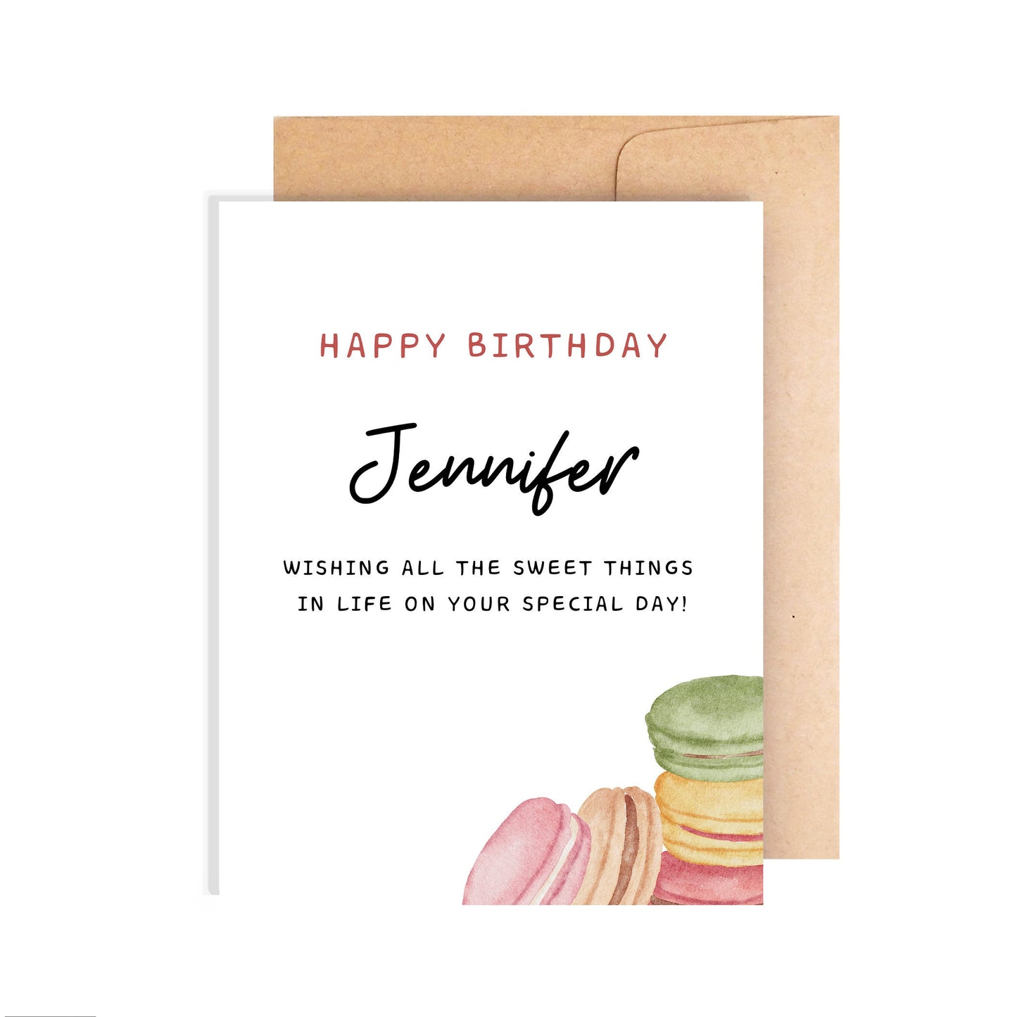 Personalized Birthday Card for Her - All The Sweet Things
