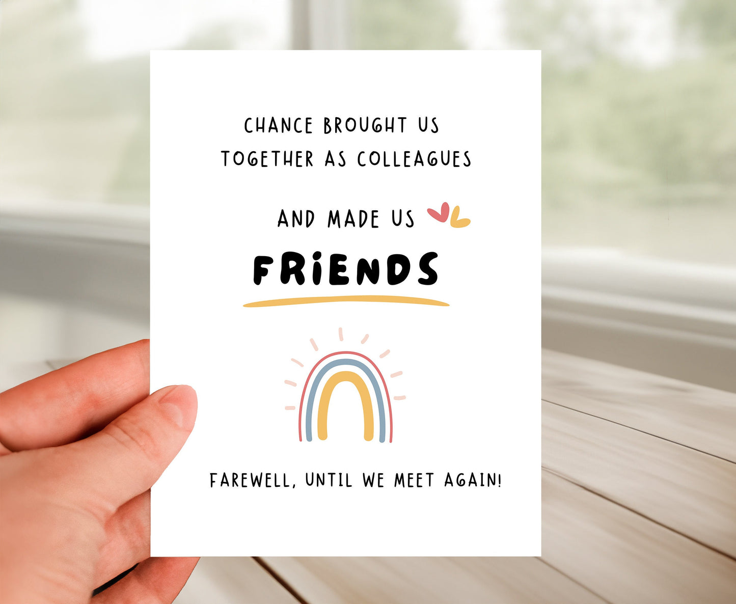 Farewell Card - Until We Meet Again