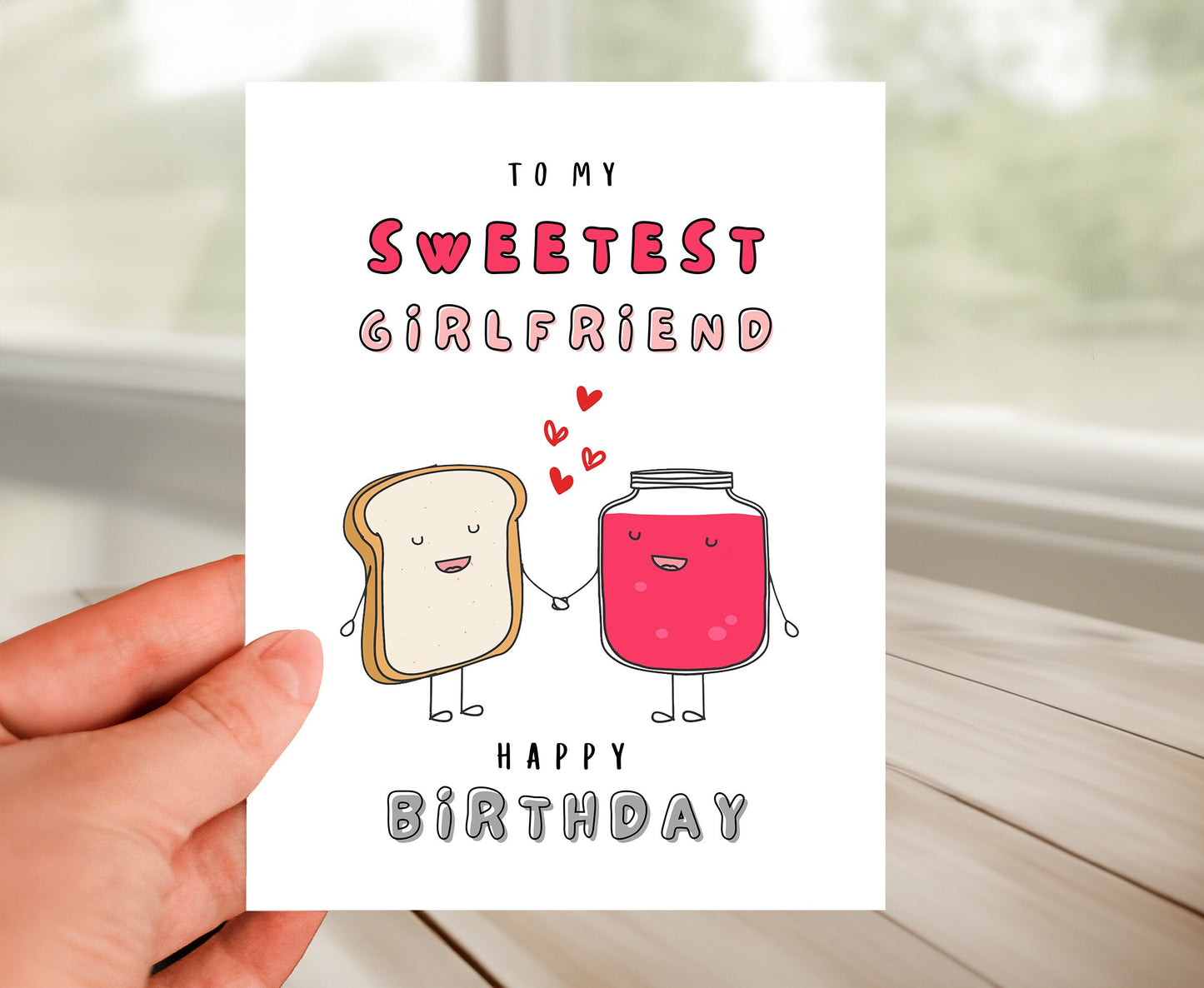 Girlfriend Birthday Card