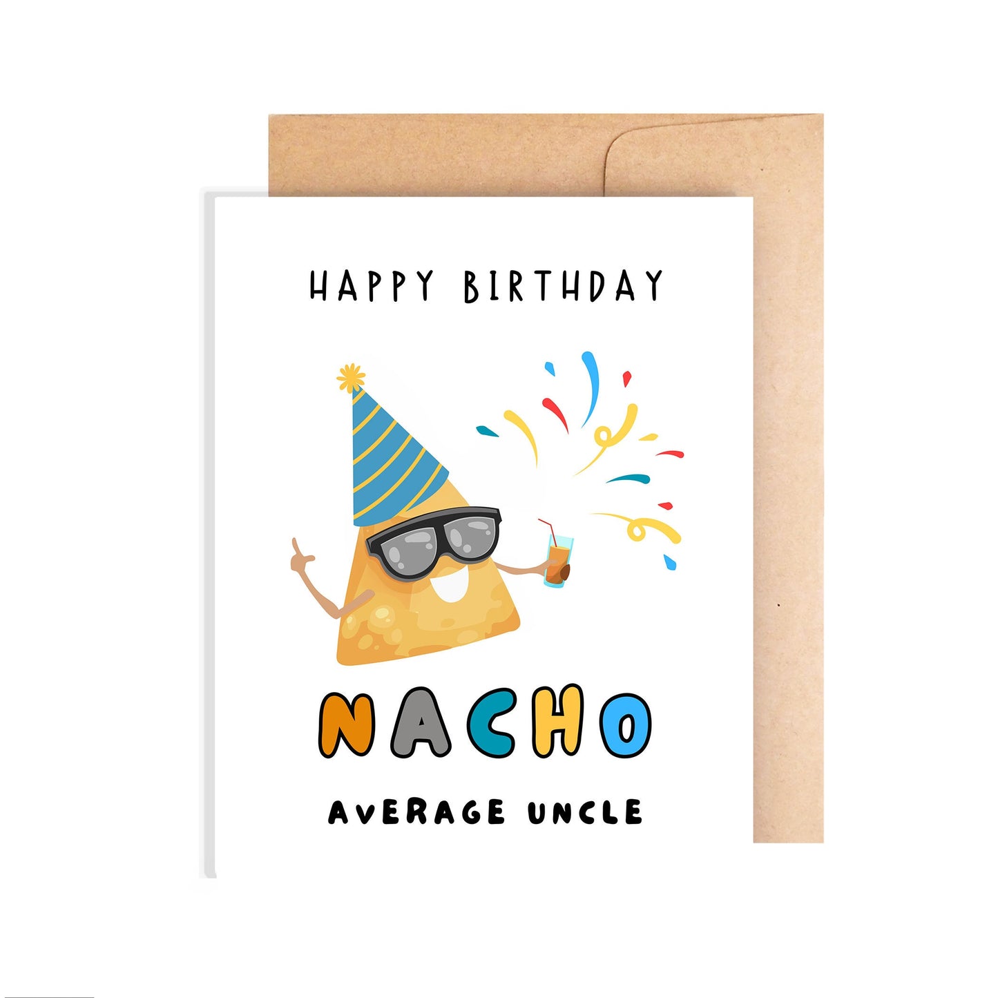 Happy Birthday To Uncle Card