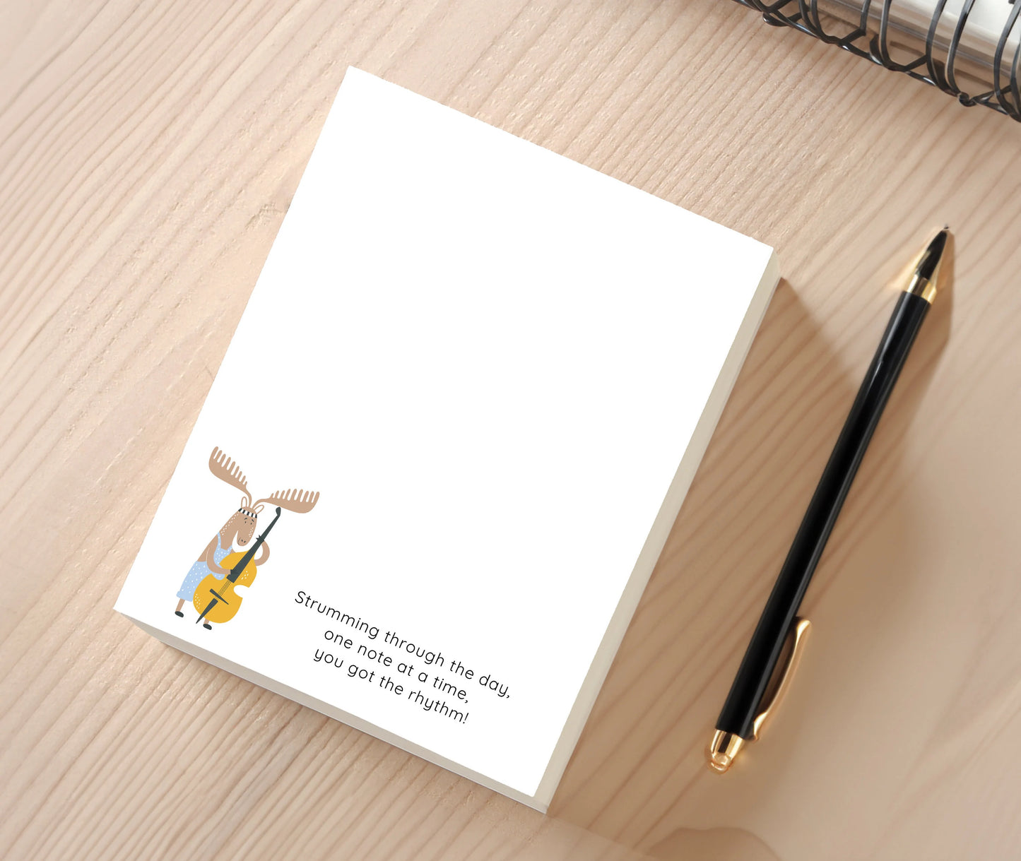 Whimsical Notepad - Thoughtful Message