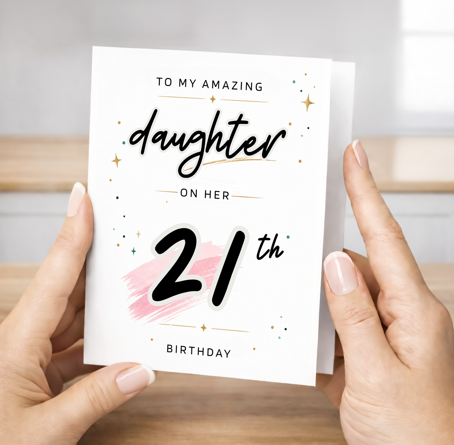 Personalized Birthday Card for Daughter