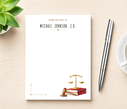 Personalized Notepad for Law Graduate