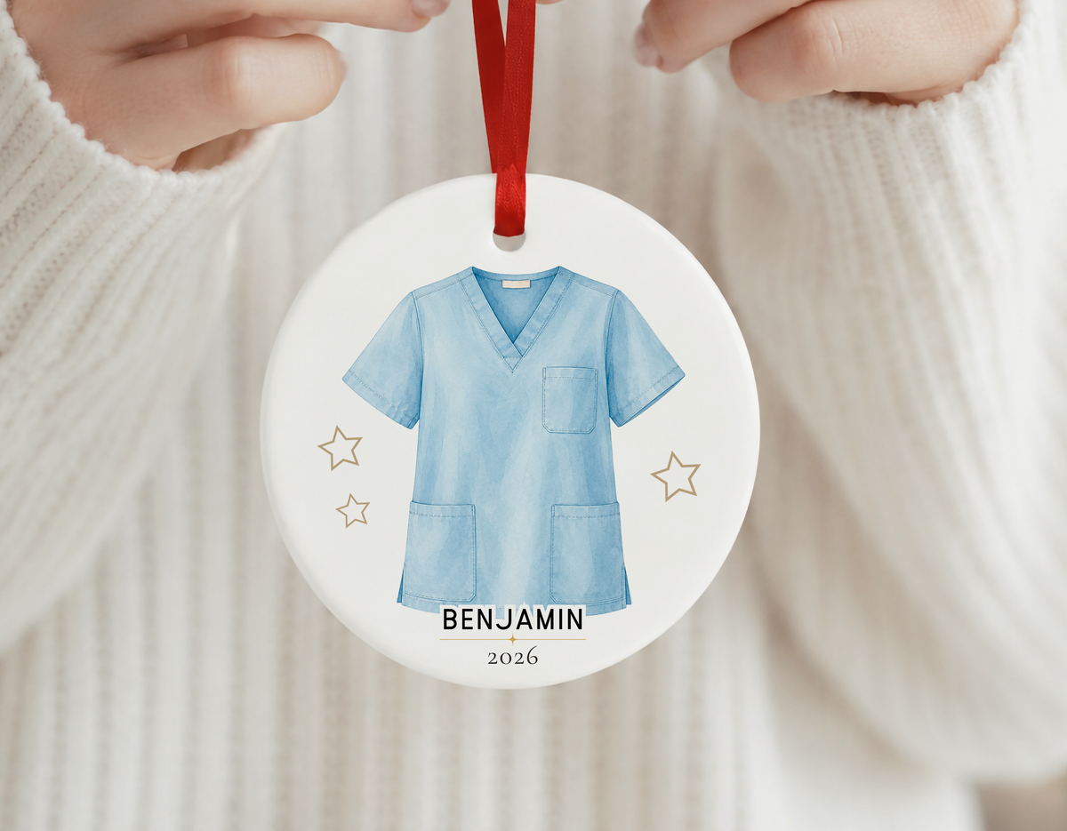 Personalized Ornament for Nurses