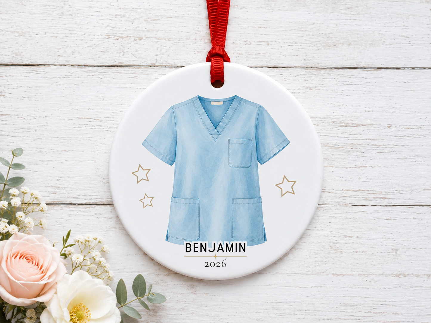 Personalized Ornament for Nurses