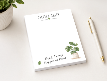 Personalized New Home Notepad