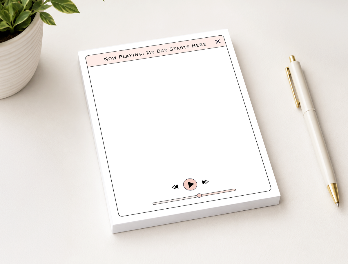 Music Player Notepad