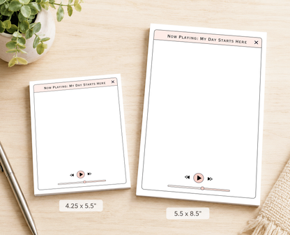 Music Player Notepad
