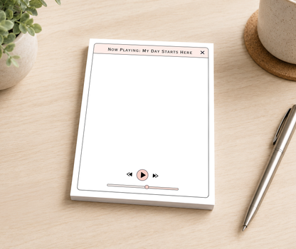 Music Player Notepad