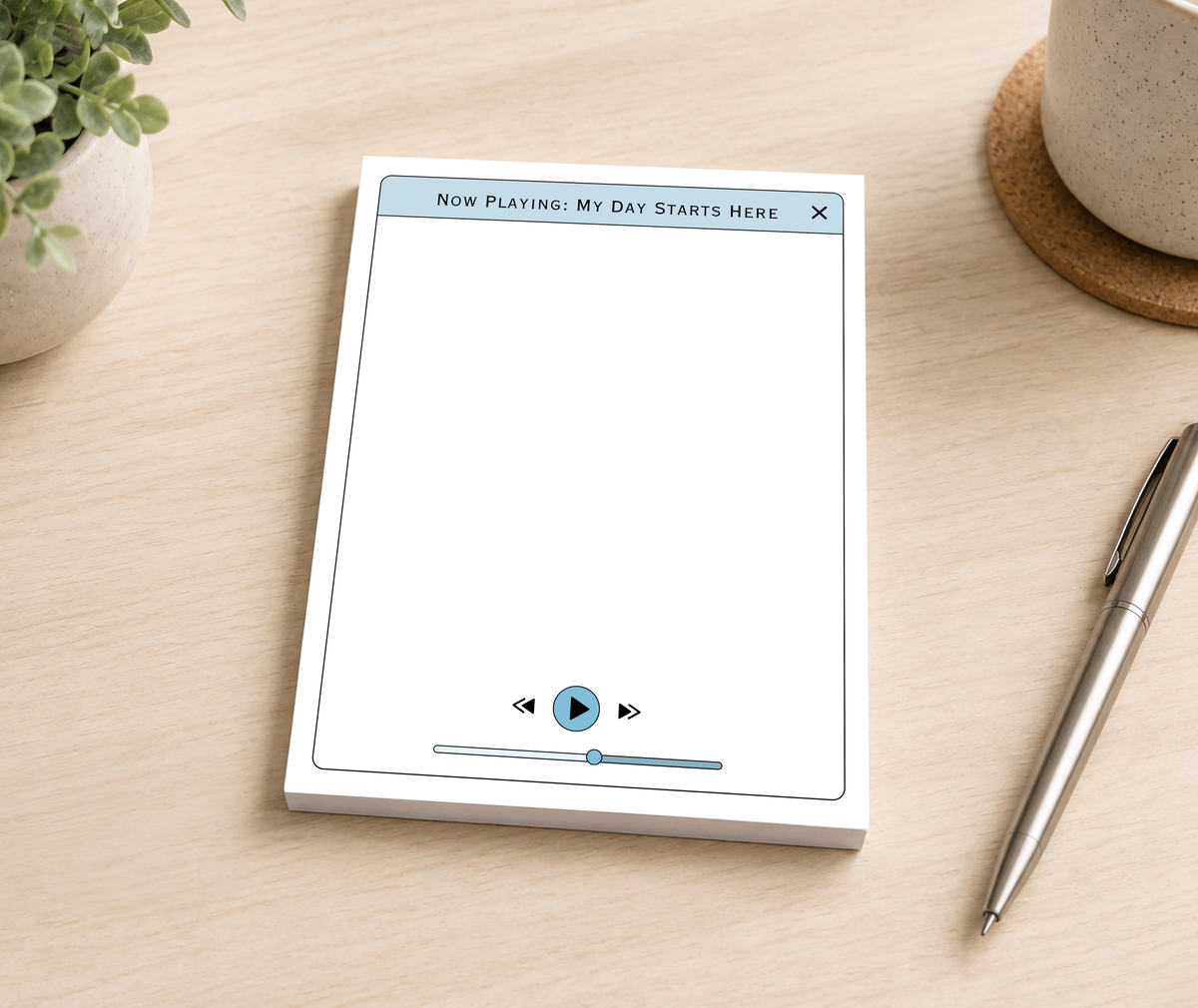 Music Player Notepad