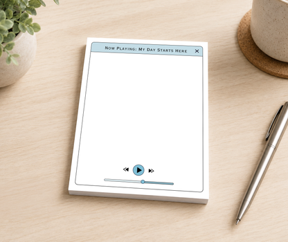 Music Player Notepad