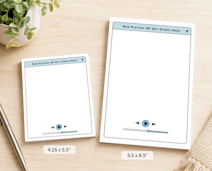Music Player Notepad