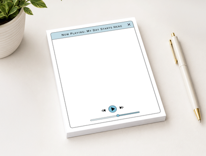 Music Player Notepad
