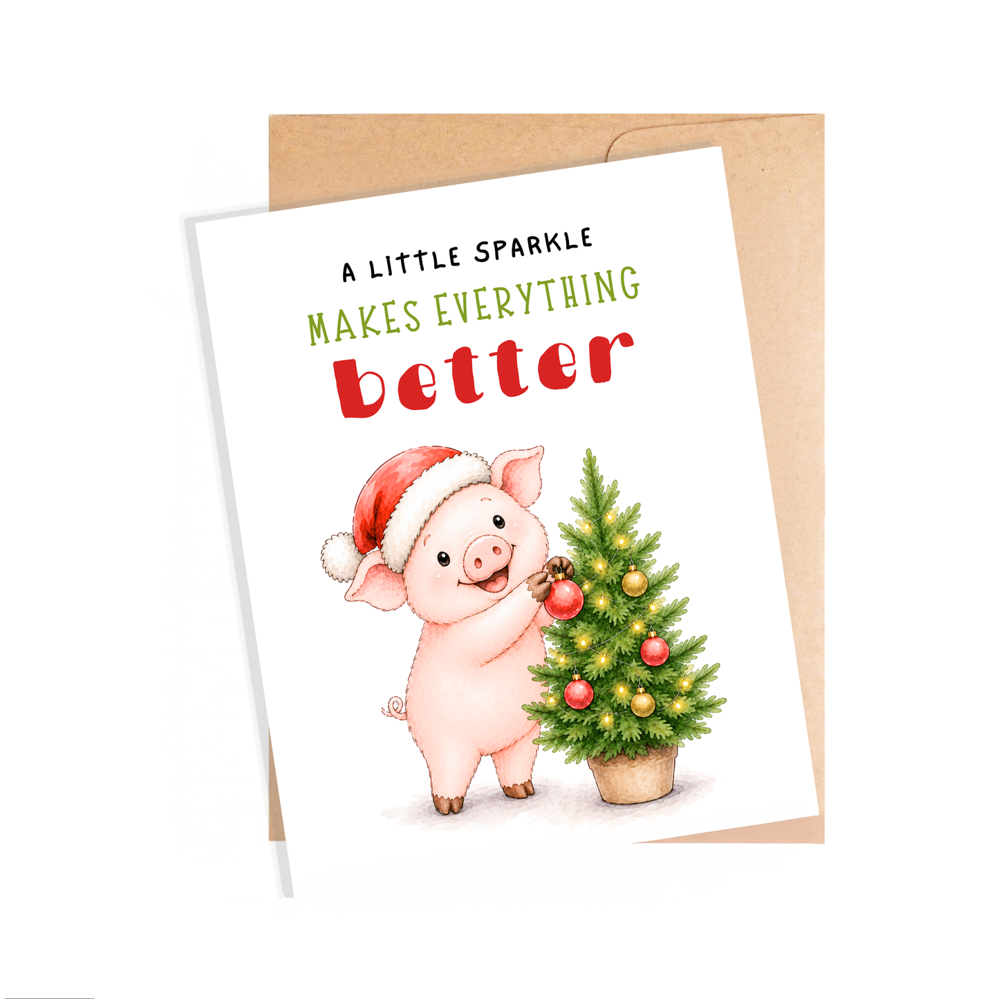 Christmas Card, Playful