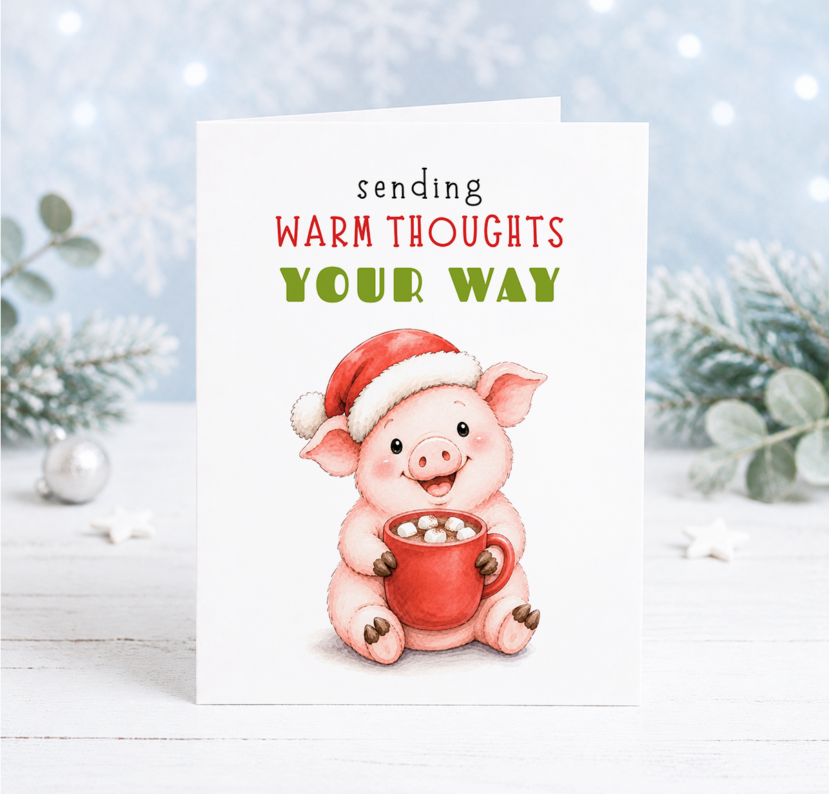 Christmas Card, Playful
