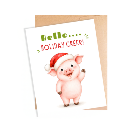 Christmas Card, Playful
